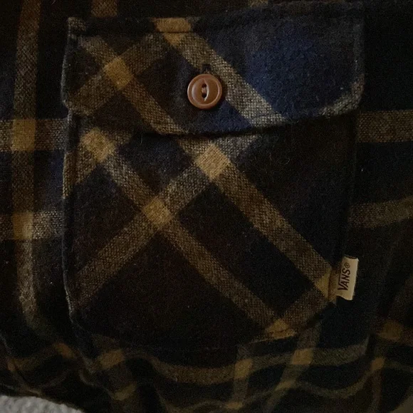 Vans Antihero Blue and Orange Flannel - Picture 5 of 5